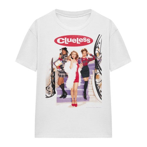 Front - Clueless Unisex Adult Poster T-Shirt