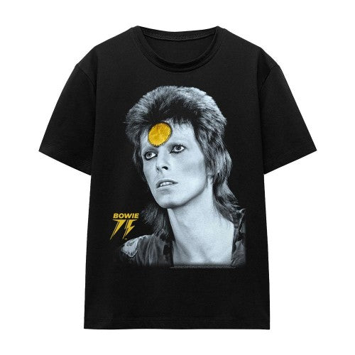 Front - David Bowie Unisex Adult Golden Bowie T-Shirt