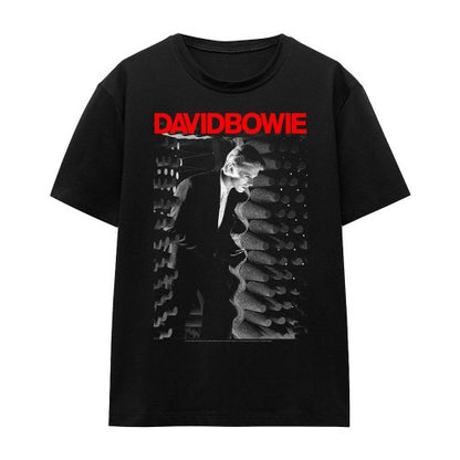 Front - David Bowie Unisex Adult Station to Station T-Shirt