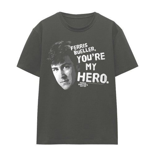 Front - Ferris Bueller´s Day Off Unisex Adult My Hero T-Shirt