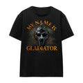 Front - Gladiator Unisex Adult My Name Is T-Shirt