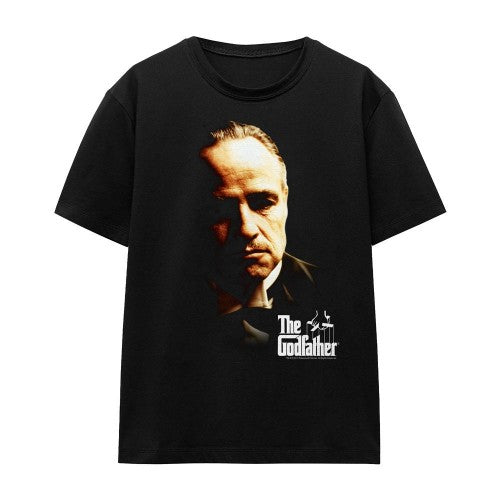 Front - The Godfather Unisex Adult Don Vito Corleone T-Shirt