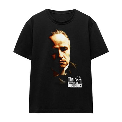 Front - The Godfather Unisex Adult Don Vito Corleone T-Shirt