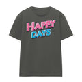 Front - Happy Days Unisex Adult Logo T-Shirt