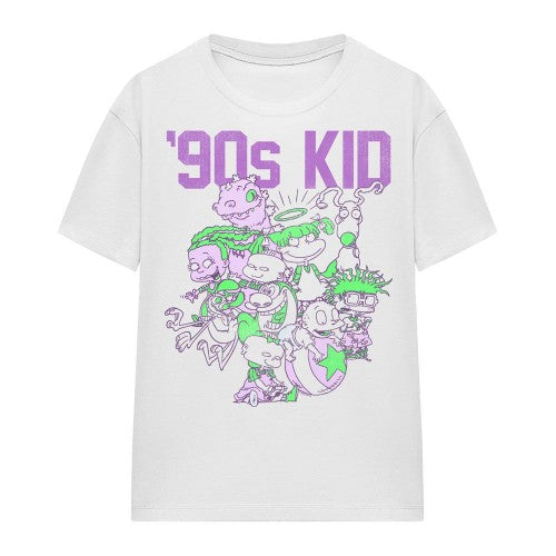 Front - Nickelodeon Unisex Adult 90s Kid T-Shirt