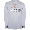 Front - Guinness Mens Harp Marl Long-Sleeved T-Shirt