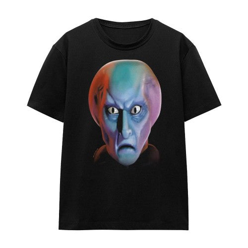 Front - Star Trek Unisex Adult Balok Head T-Shirt