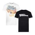 Front - Fast & Furious Mens Petrol Heads T-Shirt (Pack of 2)