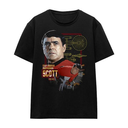 Front - Star Trek Unisex Adult Chief Engineer Scott T-Shirt