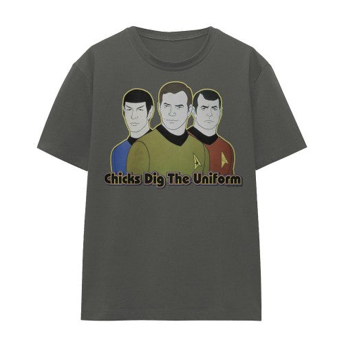 Front - Star Trek Unisex Adult Dig It T-Shirt