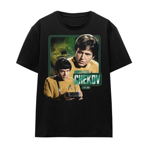 Front - Star Trek Unisex Adult Chekov T-Shirt