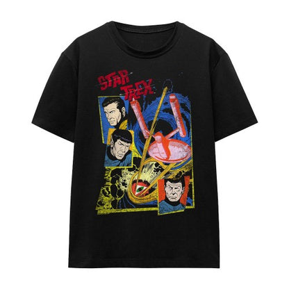 Front - Star Trek Unisex Adult Eye of the Storm T-Shirt
