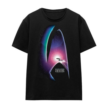 Front - Star Trek Unisex Adult Generations T-Shirt