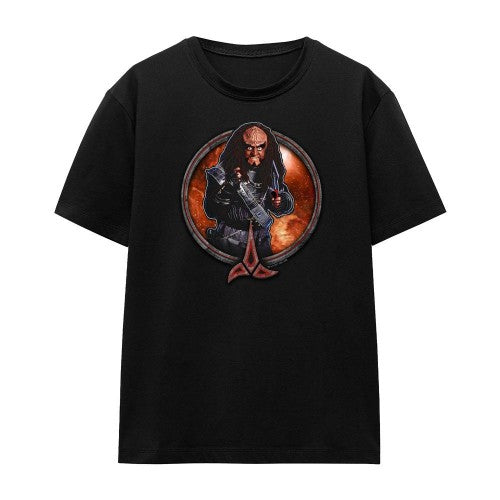Front - Star Trek Unisex Adult Gowron T-Shirt