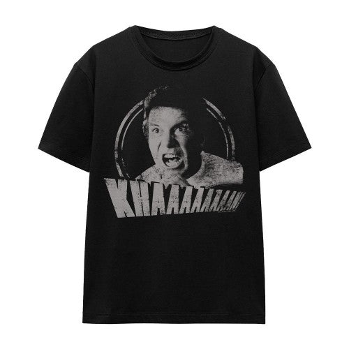 Front - Star Trek Unisex Adult Khan Distressed T-Shirt