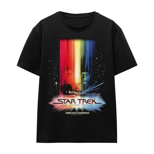 Front - Star Trek Unisex Adult Motion Picture Poster T-Shirt