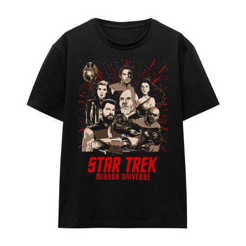 Front - Star Trek Unisex Adult Poster T-Shirt