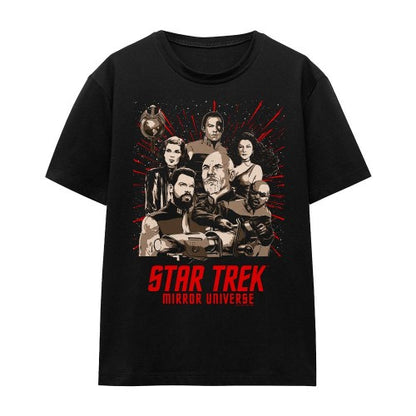 Front - Star Trek Unisex Adult Poster T-Shirt