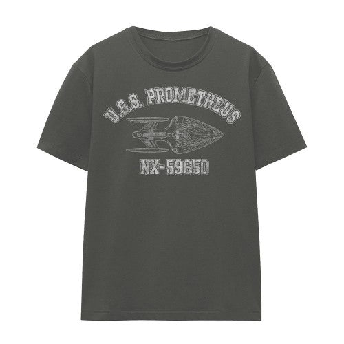 Front - Star Trek Unisex Adult Prometheus Athletic T-Shirt