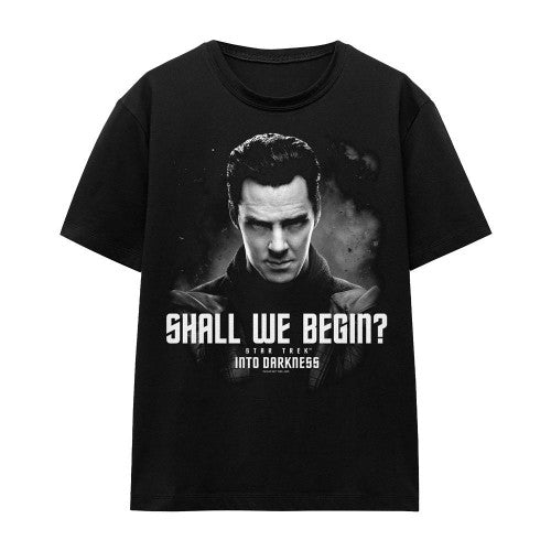 Front - Star Trek: Into Darkness Unisex Adult Shall We Begin T-Shirt