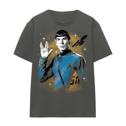 Front - Star Trek Unisex Adult Prosper Space T-Shirt