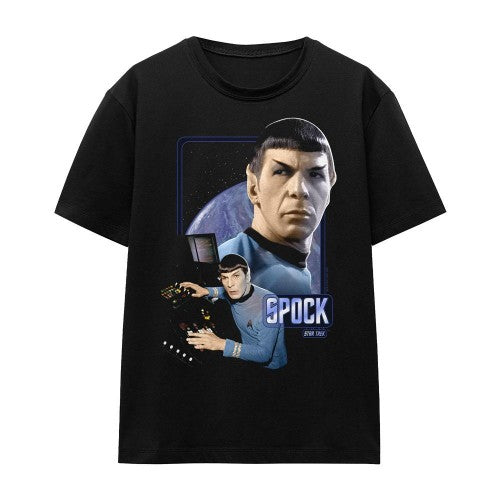 Front - Star Trek Unisex Adult Spock T-Shirt