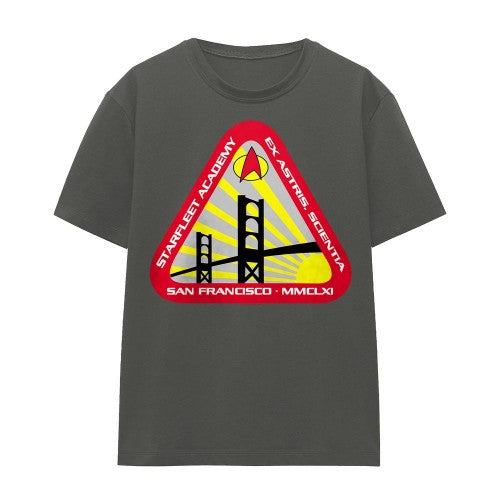 Front - Star Trek Unisex Adult Starfleet Academy T-Shirt