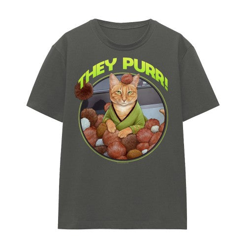 Front - Star Trek Unisex Adult The Purr T-Shirt