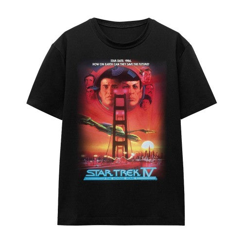 Front - Star Trek Unisex Adult The Voyage Home T-Shirt