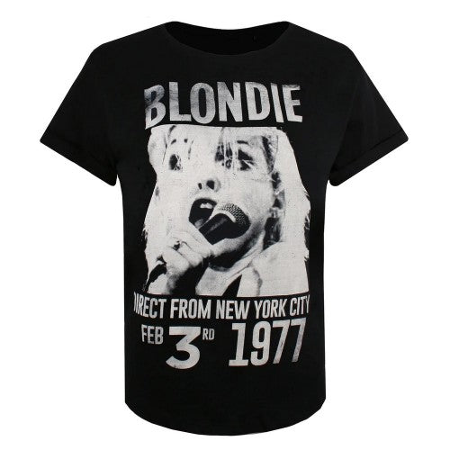 Front - Blondie Womens/Ladies New York City T-Shirt