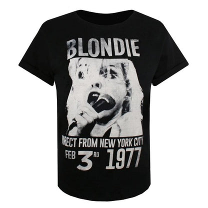 Front - Blondie Womens/Ladies New York City T-Shirt