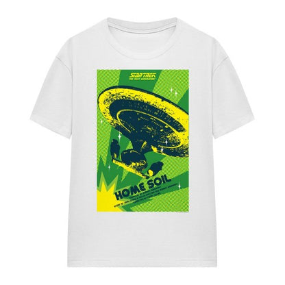 Front - Star Trek Unisex Adult The Next Generation Season 1 Episode 18 T-Shirt