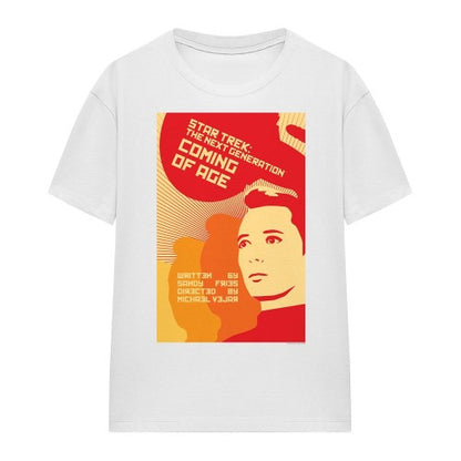 Front - Star Trek Unisex Adult The Next Generation Season 1 Episode 19 T-Shirt