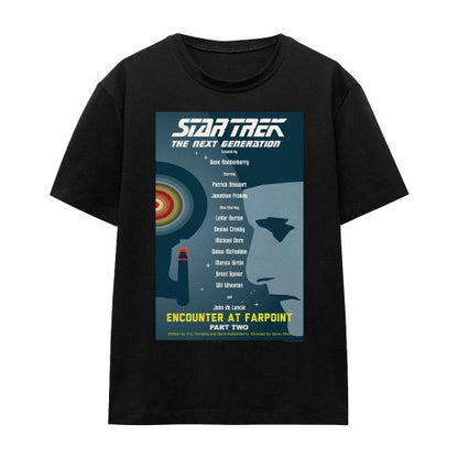 Front - Star Trek Unisex Adult The Next Generation Season 1 Episode 2 T-Shirt
