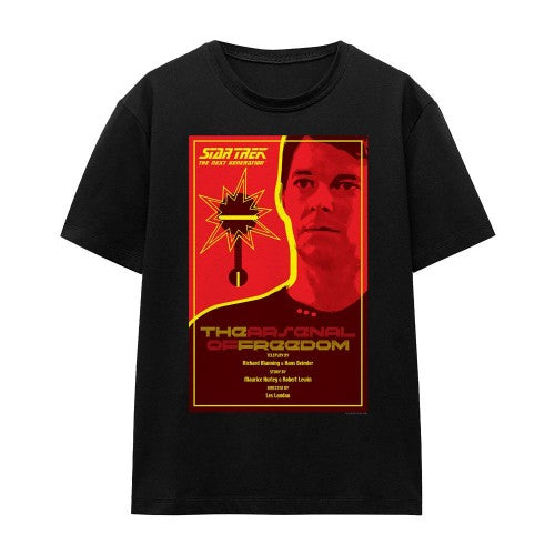 Front - Star Trek Unisex Adult The Next Generation Season 1 Episode 21 T-Shirt