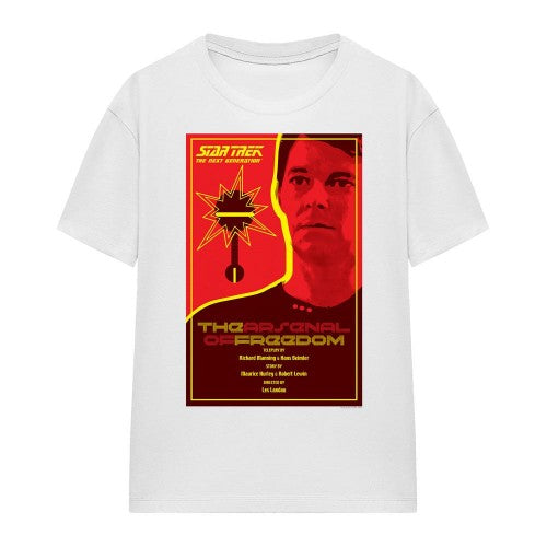 Front - Star Trek Unisex Adult The Next Generation Season 1 Episode 21 T-Shirt