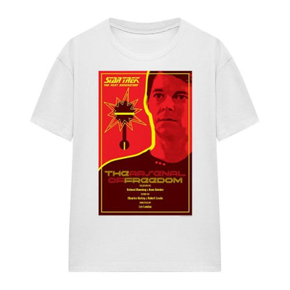 Front - Star Trek Unisex Adult The Next Generation Season 1 Episode 21 T-Shirt