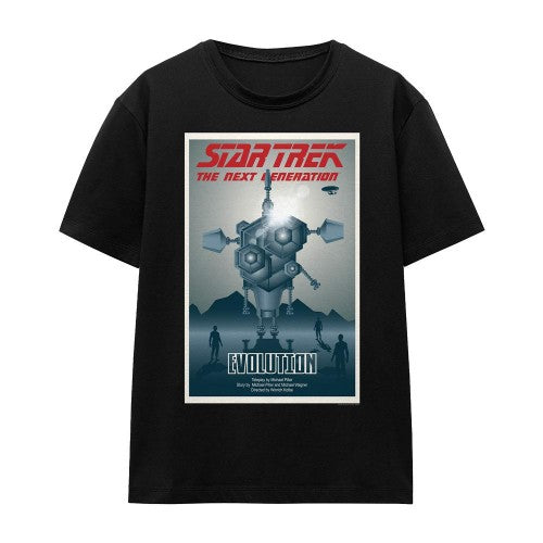 Front - Star Trek Unisex Adult The Next Generation Season 3 Episode 1 T-Shirt