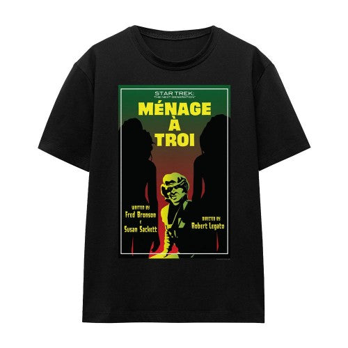 Front - Star Trek Unisex Adult The Next Generation Season 3 Episode 24 T-Shirt