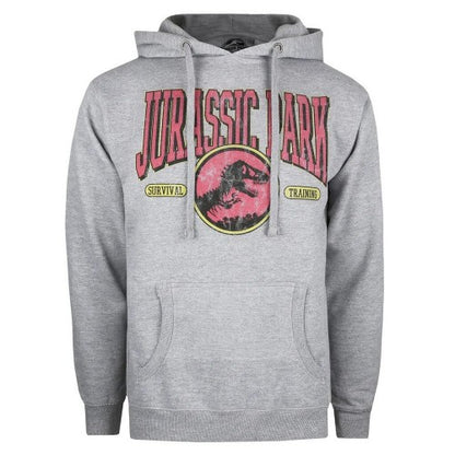 Front - Jurassic Park Mens Survival Training Hoodie