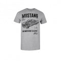 Front - Ford Mens Mustang Manual Marl T-Shirt
