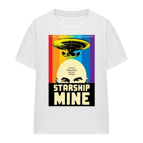 Front - Star Trek Unisex Adult The Next Generation Season 6 Episode 18 T-Shirt