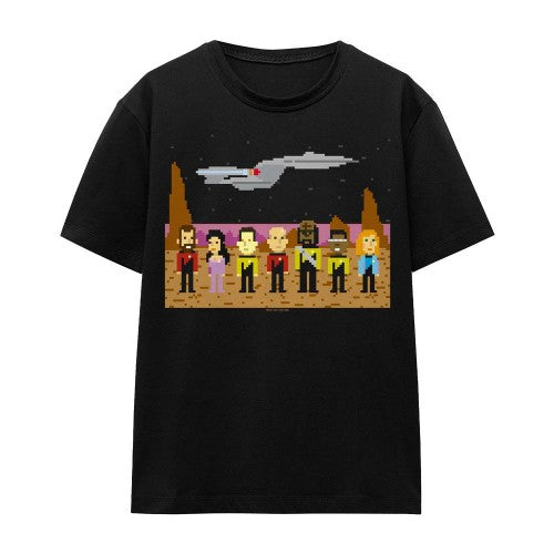 Front - Star Trek Unisex Adult The Next Generation Trexel Crew T-Shirt