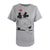 Front - Disney Womens/Ladies Mickey & Minnie Mouse Hearts Heather T-Shirt
