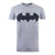 Front - Batman Mens Mono Marl T-Shirt