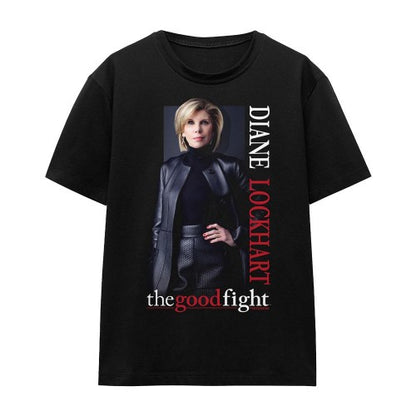 Front - The Good Fight Unisex Adult Diane T-Shirt