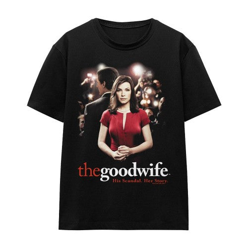 Front - The Good Wife Unisex Adult Bad Press T-Shirt