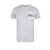 Front - NASA Mens Plane Aeronautics Heather T-Shirt