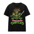 Front - Teenage Mutant Ninja Turtles Unisex Adult Manga Turtles T-Shirt