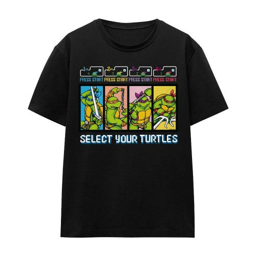 Front - Teenage Mutant Ninja Turtles Unisex Adult Select Your Turtles T-Shirt
